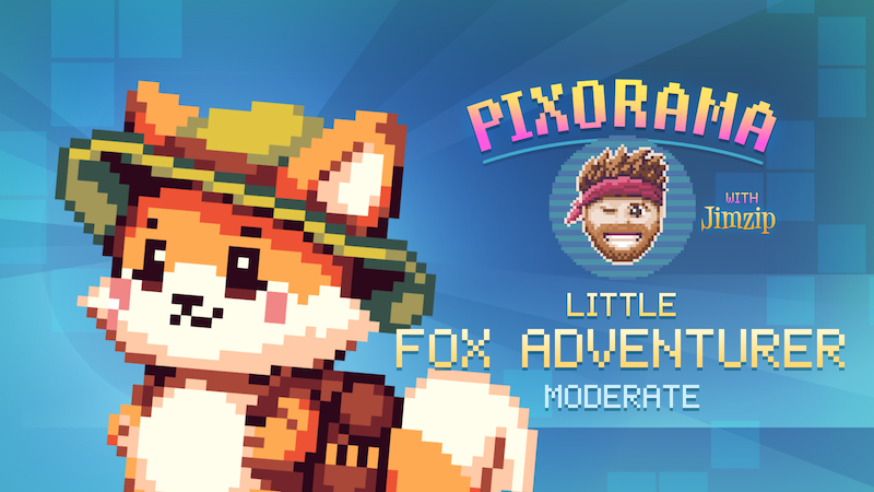 Pixorama episode poster for Little Fox Adventurer.