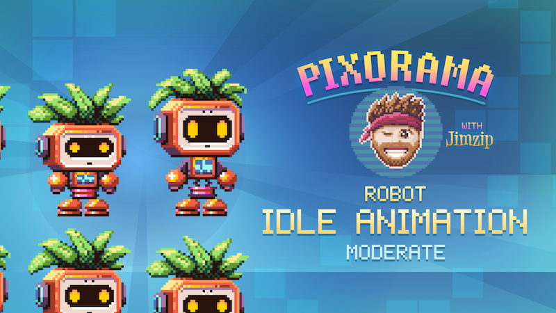 Pixorama episode poster for Cute Robot.